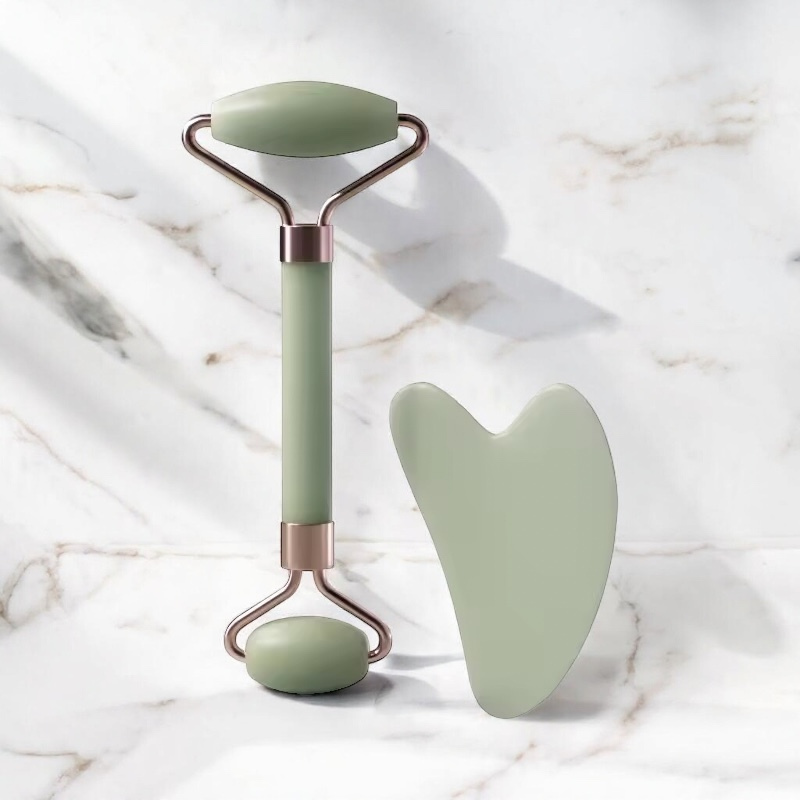 Gua-sha e roll face