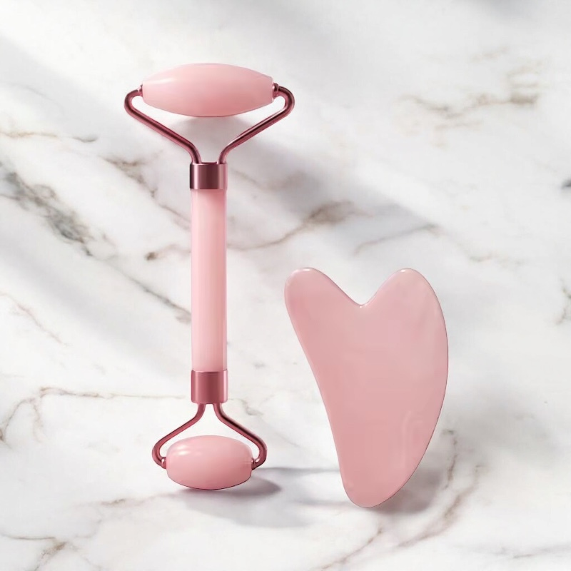 Gua-sha e roll face